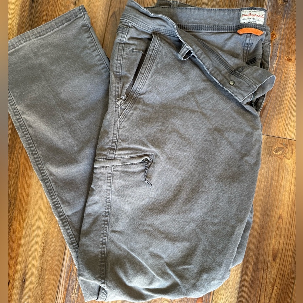 Weatherproof Vintage Gray Pants